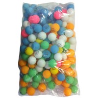Table Tennis Balls 100X Multi Coloured Package 